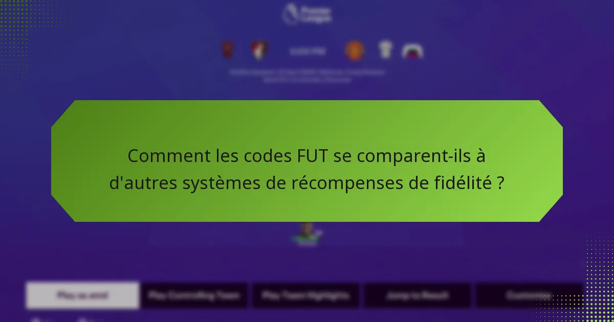 Quels sont les critères pour gagner des codes FUT ?